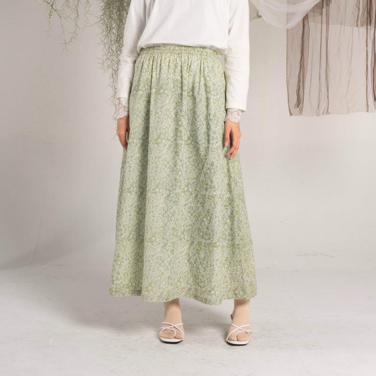 Jasmine Skirt Hijau