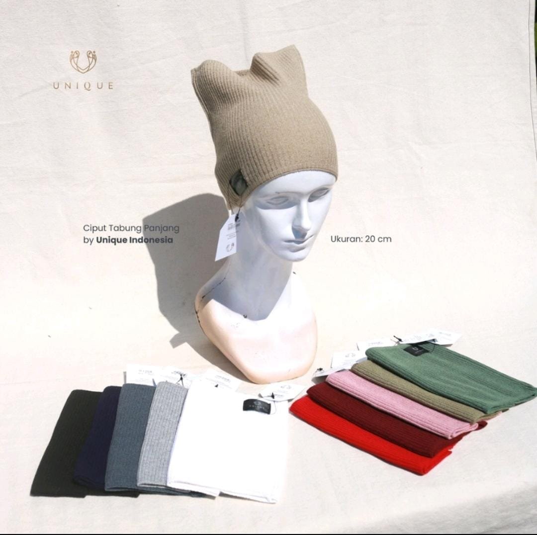 Ciput Tabung Knit Panjang