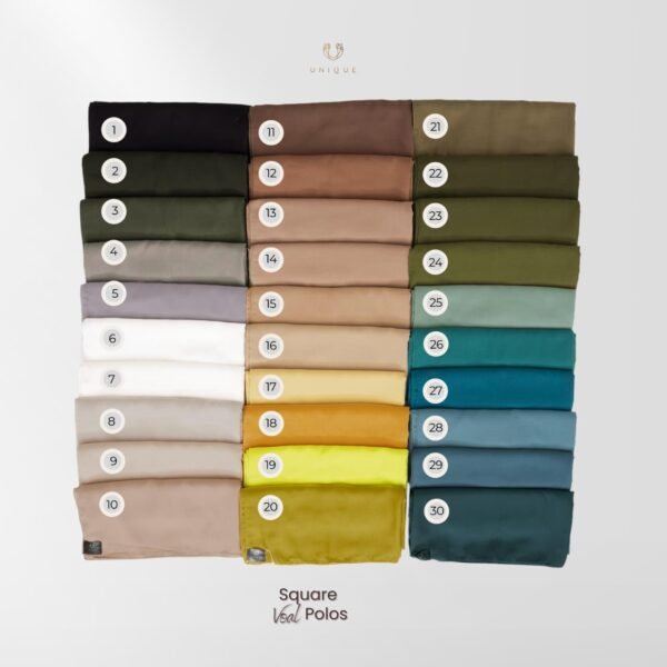 Square Voal Polos