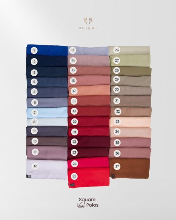 Square Voal Polos