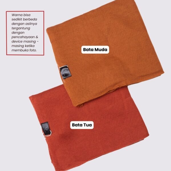 Pashmina Rajut Polos