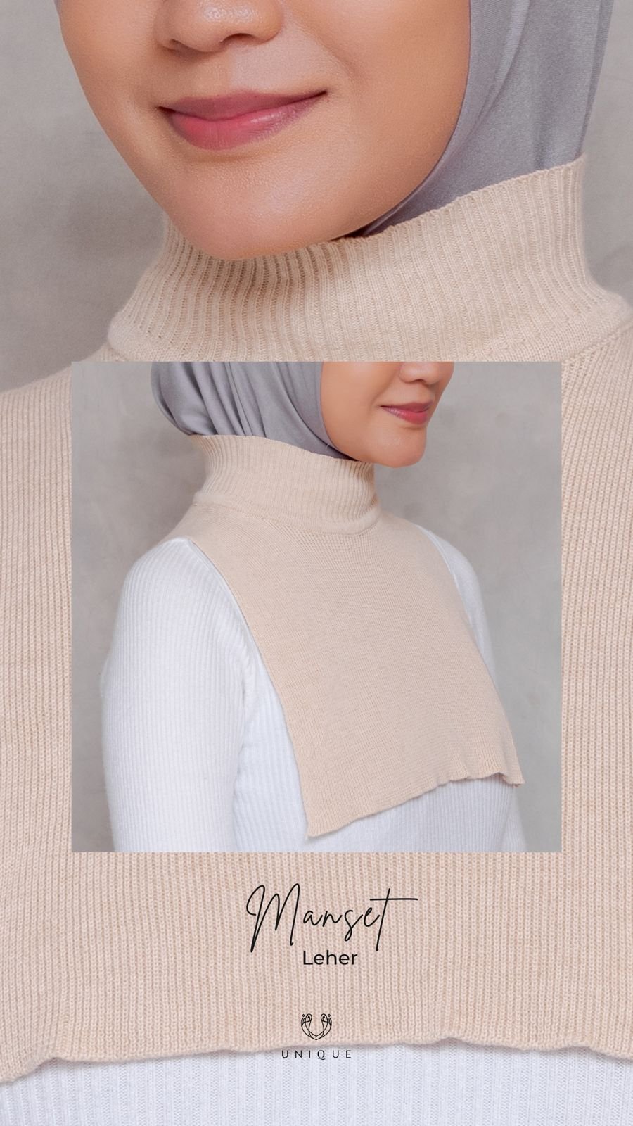 Manset Leher Pendek