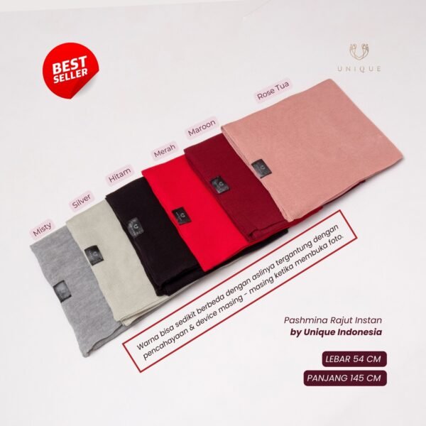Pashmina Rajut Instan