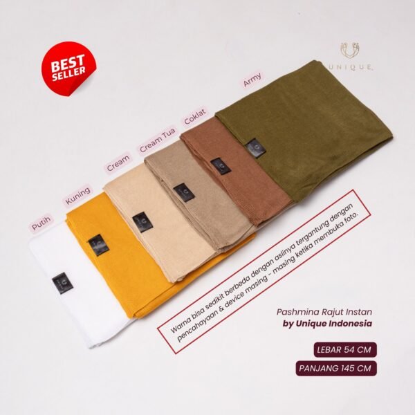 Pashmina Rajut Instan