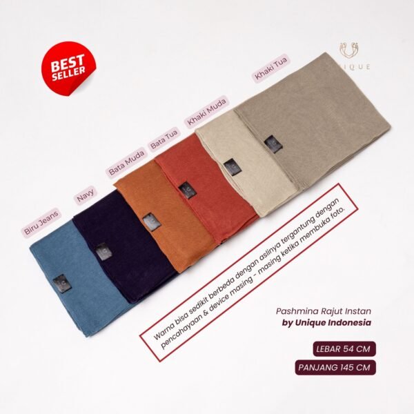 Pashmina Rajut Instan