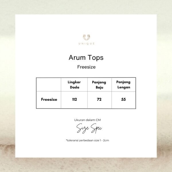 Arum Tops