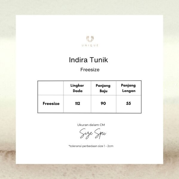 Indira Tunik Oatmeal